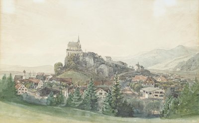 View of Rankweil by Thomas Ender